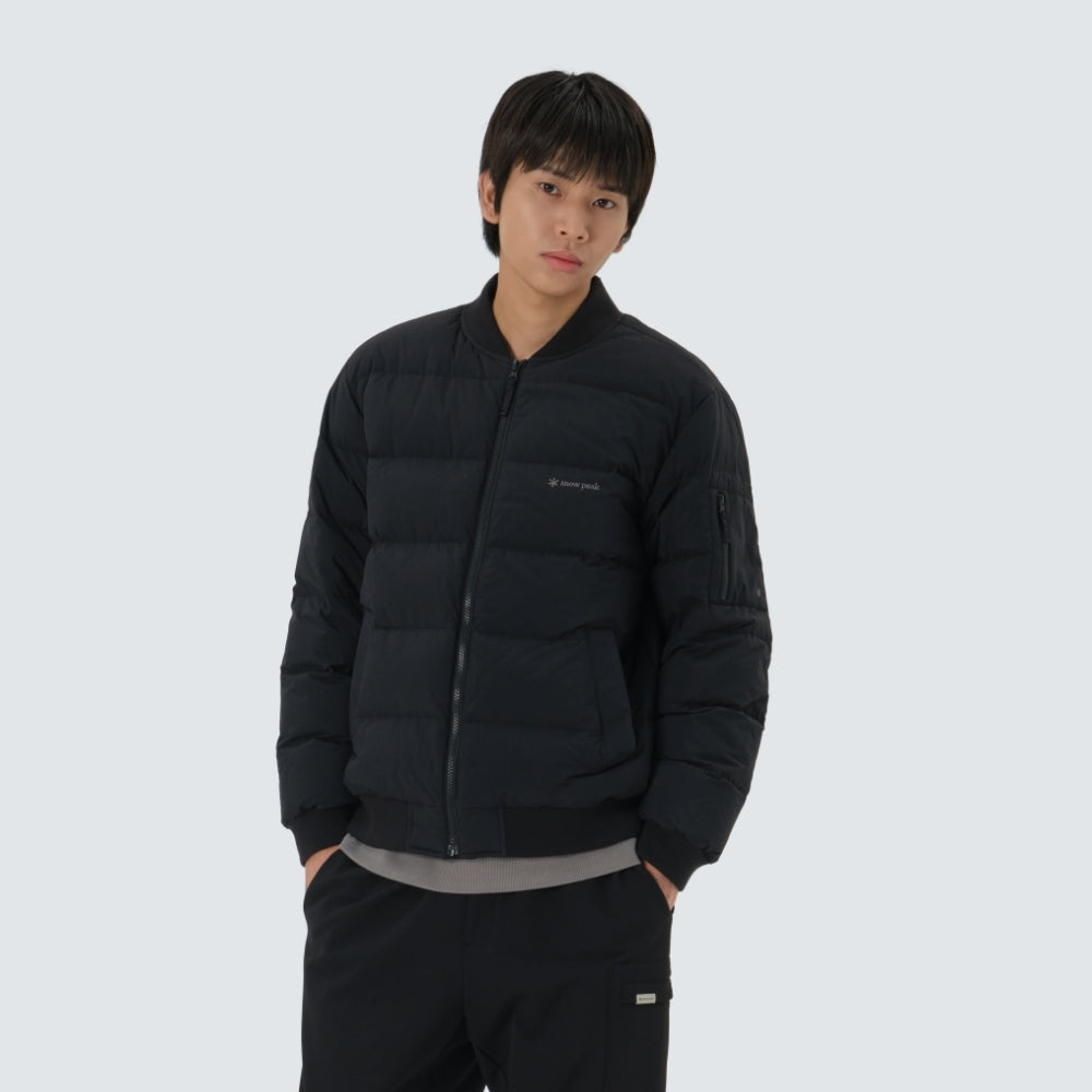 랜드에어 봄버 다운 자켓 Black