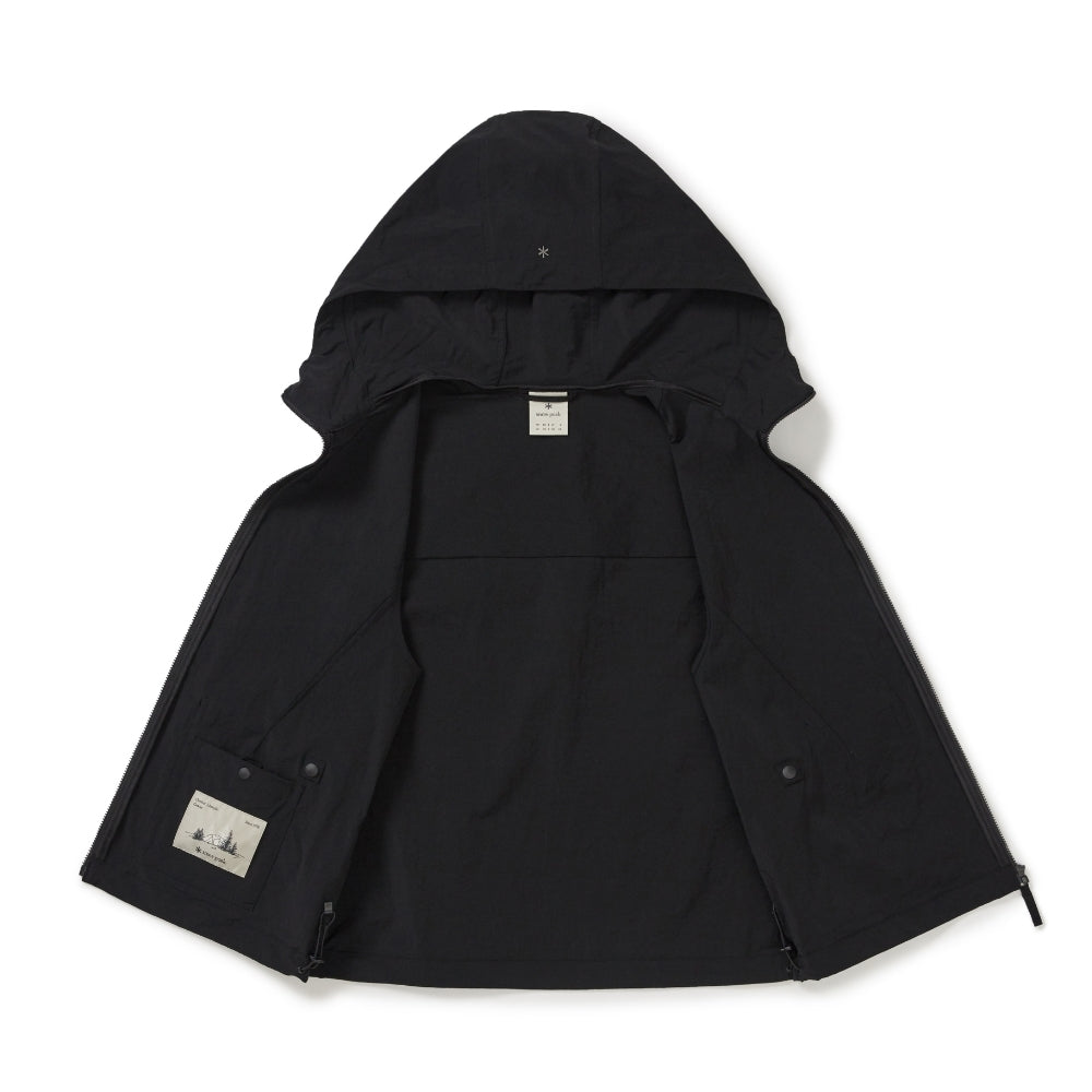 루트 여성 후드 베스트 Black