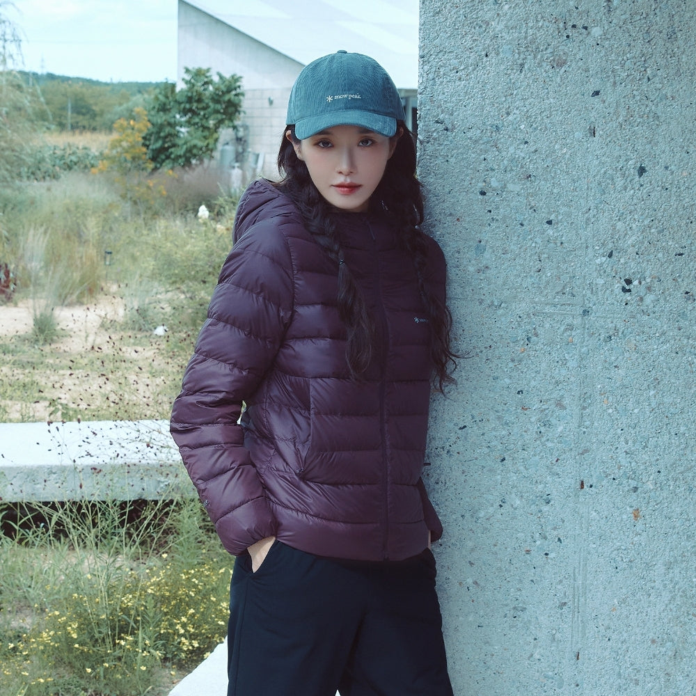 에어노바 퍼텍스 여성 경량 다운 자켓 Dark Burgundy