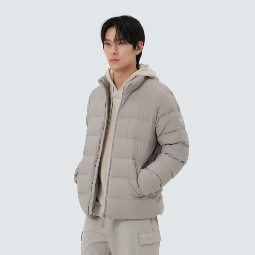 랜드에어 스탠드넥 경량 다운 자켓 Warm Gray
