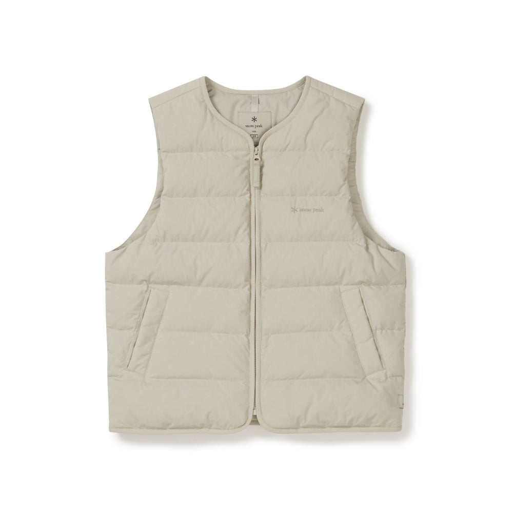 키즈 랜드 경량 다운 베스트 Light Beige