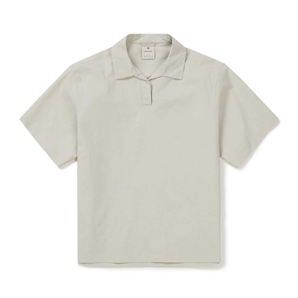 냉감 루트 여성 폴로 티셔츠 Light Beige