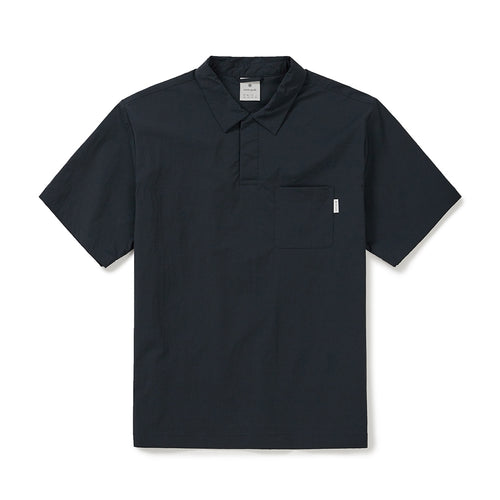 냉감 루트 포켓 반팔 폴로 티셔츠 Navy