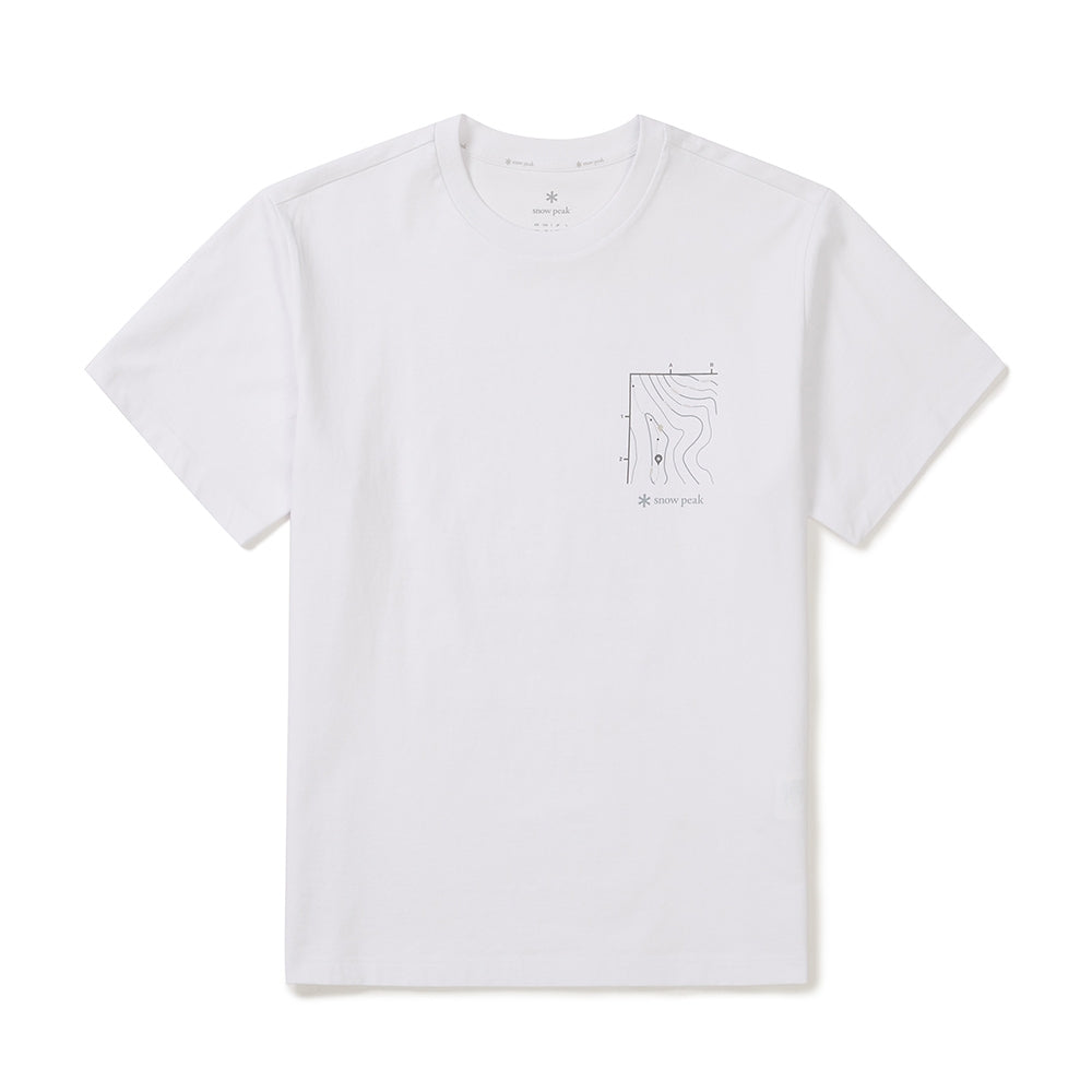 에어로쿨 다니가와산 반팔 티셔츠 White