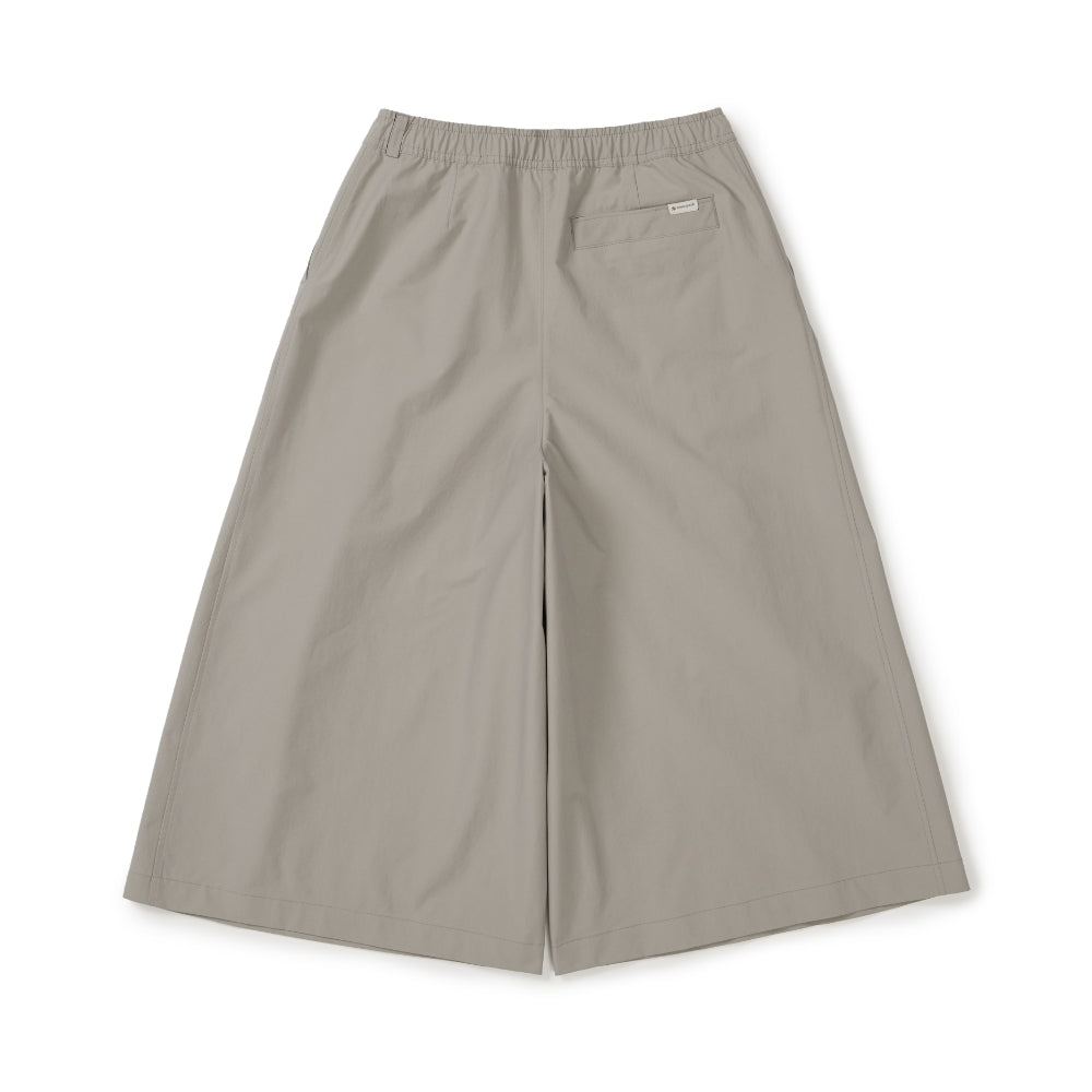 클랜드 여성 와이드 8부 팬츠 Fog Gray