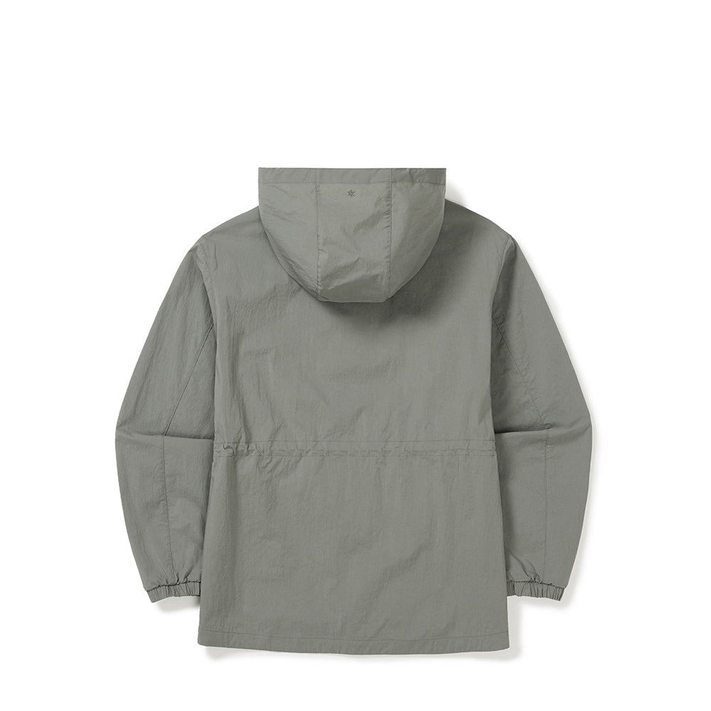 루트 여성 중기장 바람막이 Light Khaki