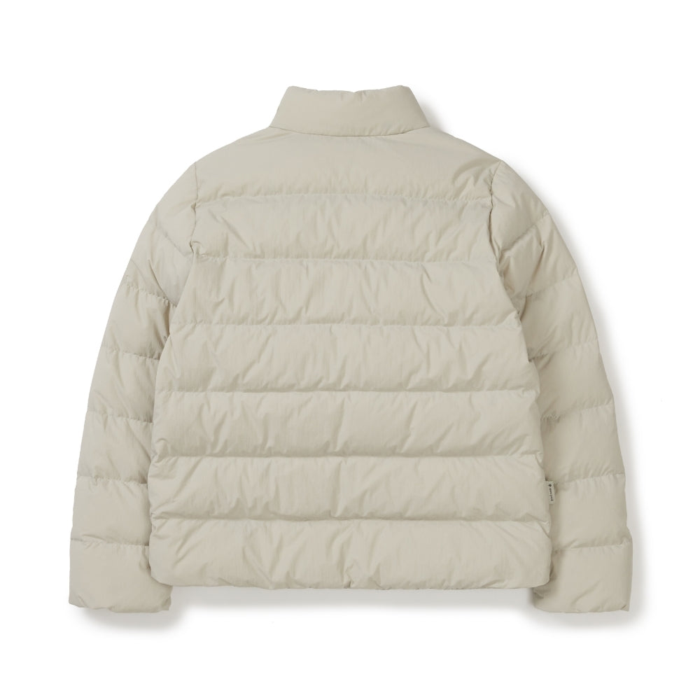 랜드에어 여성 스탠드넥 경량 다운 자켓 Light Beige