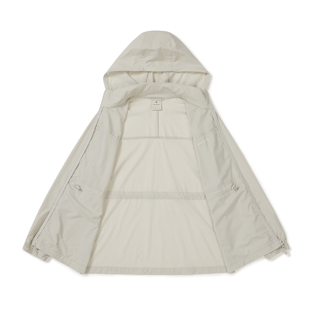 에어닷 여성 후드 탈부착 바람막이 Light Beige