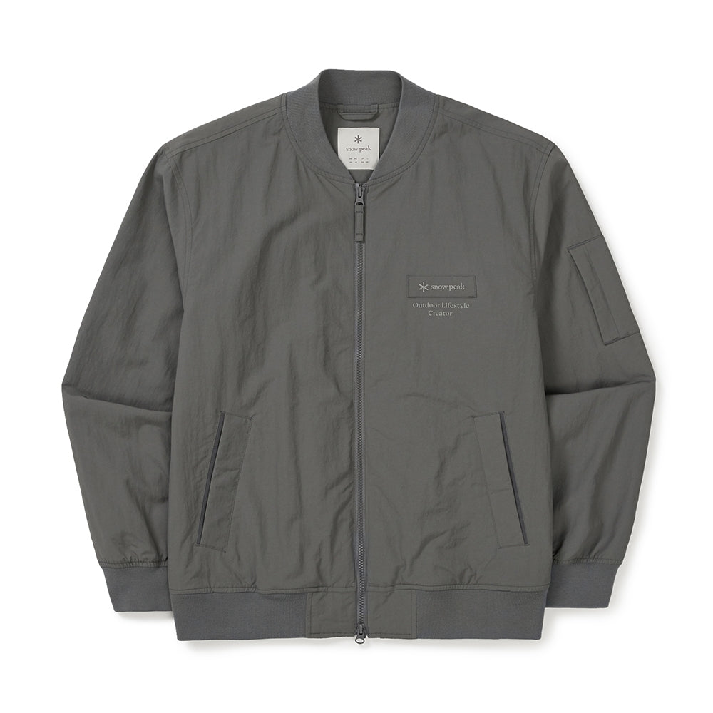 캠플 봄버 자켓 Dark Gray