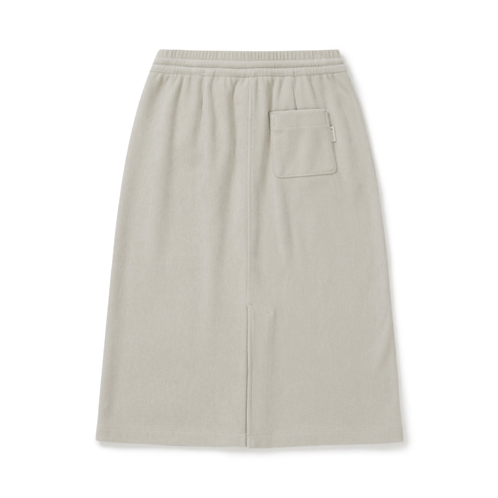 코듀로이 여성 스커트 Light Beige