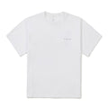코튼 캠핑 용품 반팔 티셔츠 White