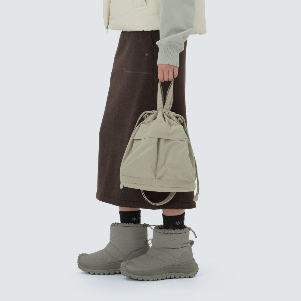 캠플 라지 버킷백 Light Beige