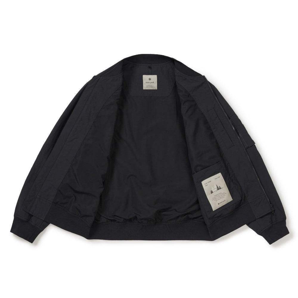 캠플 봄버 자켓 Dark Navy