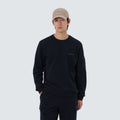 랜드 포켓 맨투맨 Dark Navy
