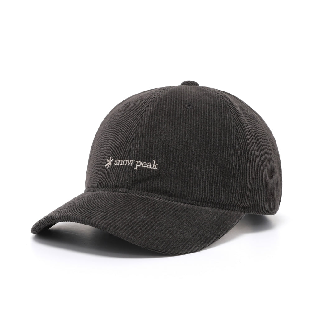 코듀로이 볼캡 Dark Charcoal