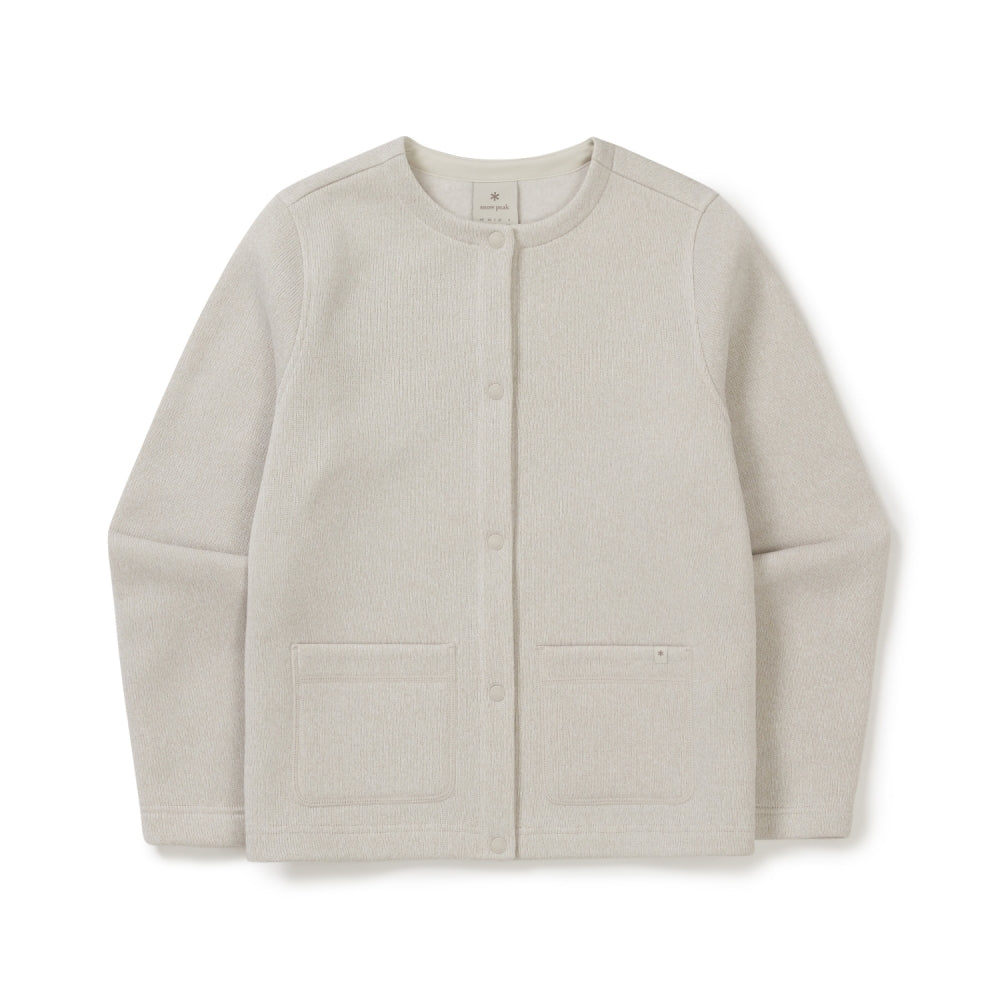 니트 여성 가디건 Light Beige