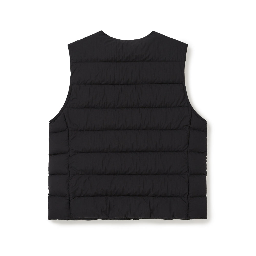 에어리 여성 라운드넥 경량 다운 베스트 Dark Charcoal