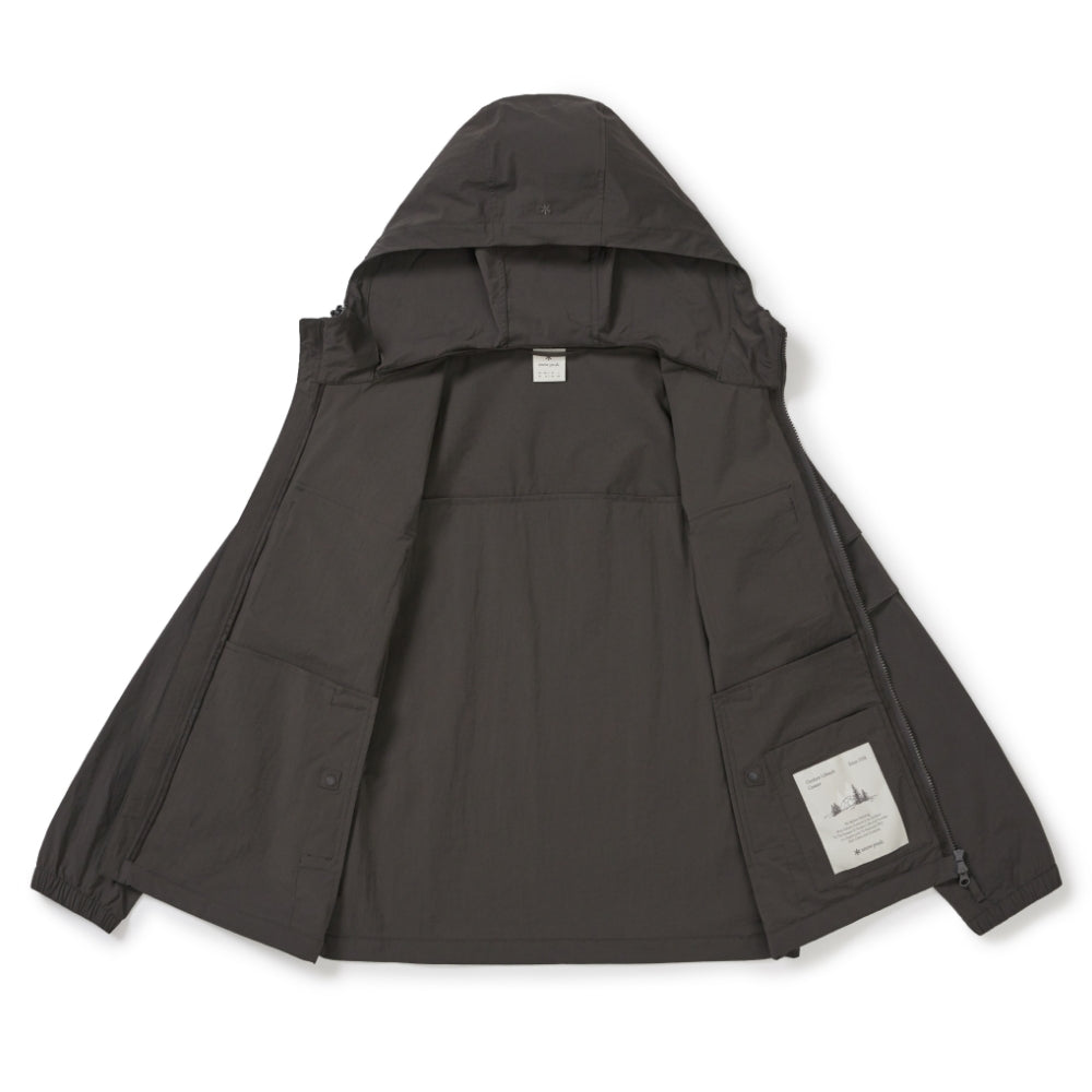 루트 아웃 포켓 바람막이 Chocolate Khaki
