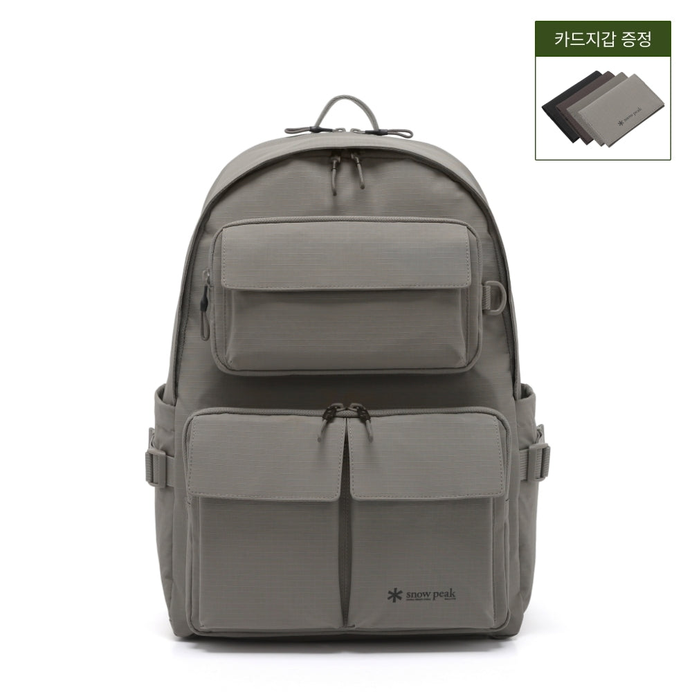 듀얼테크 멀티 포켓 백팩 25L Vintage Gray