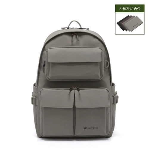 듀얼테크 멀티 포켓 백팩 25L Vintage Gray