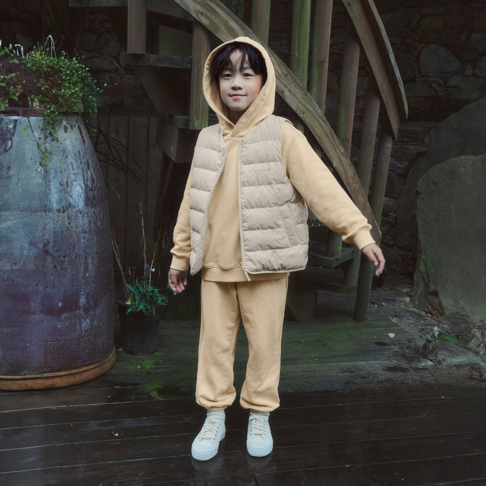 키즈 그래픽 조거 팬츠 Butter Yellow