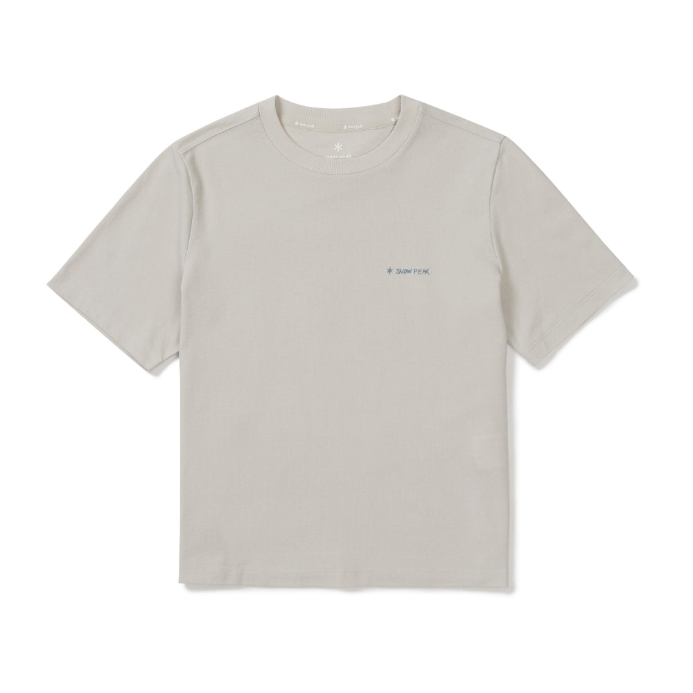 소로나 여성 트로피컬 반팔 티셔츠 Sand Beige