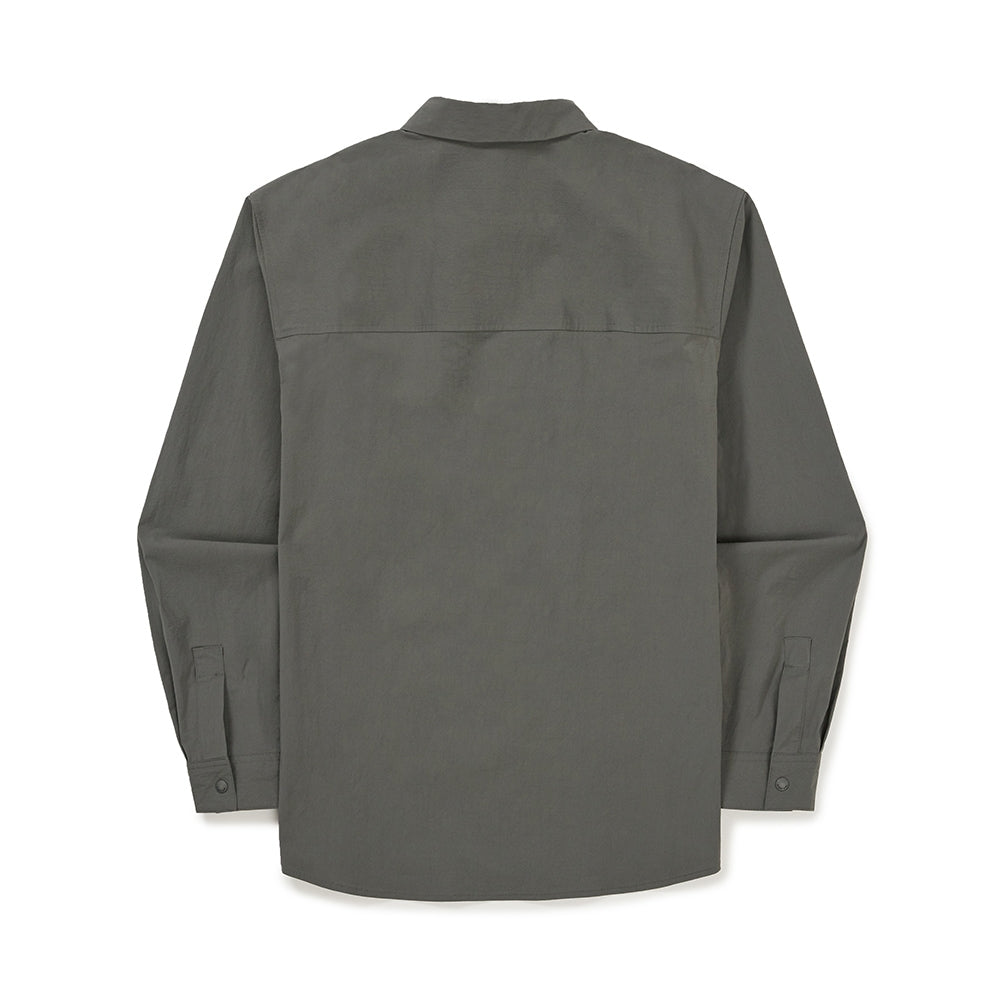 냉감 루트 긴팔 셔츠 Dark Gray