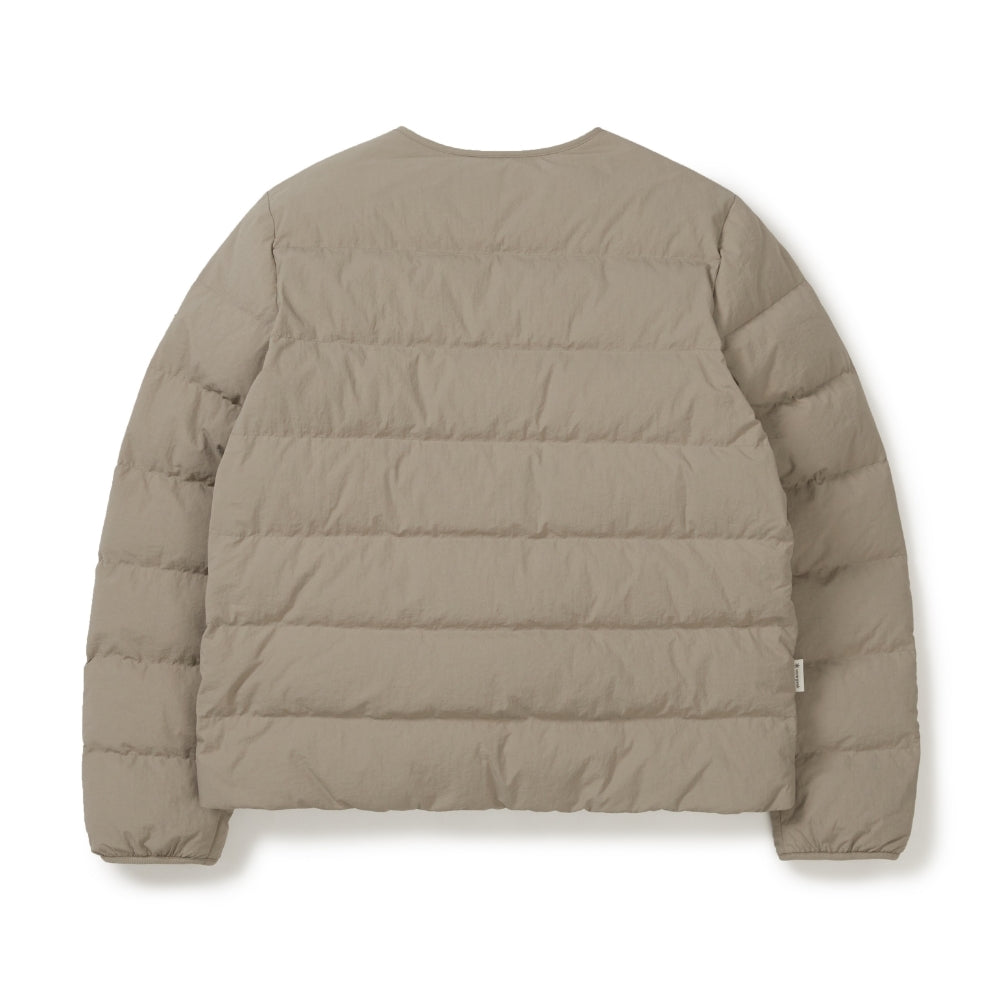랜드 여성 경량 다운 자켓 Tan Gray