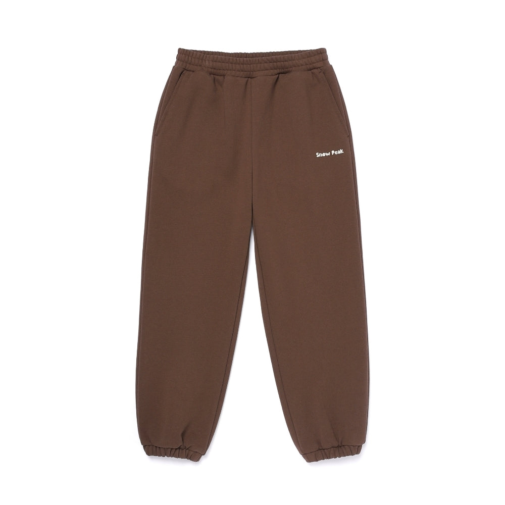키즈 그래픽 조거 팬츠 Brown