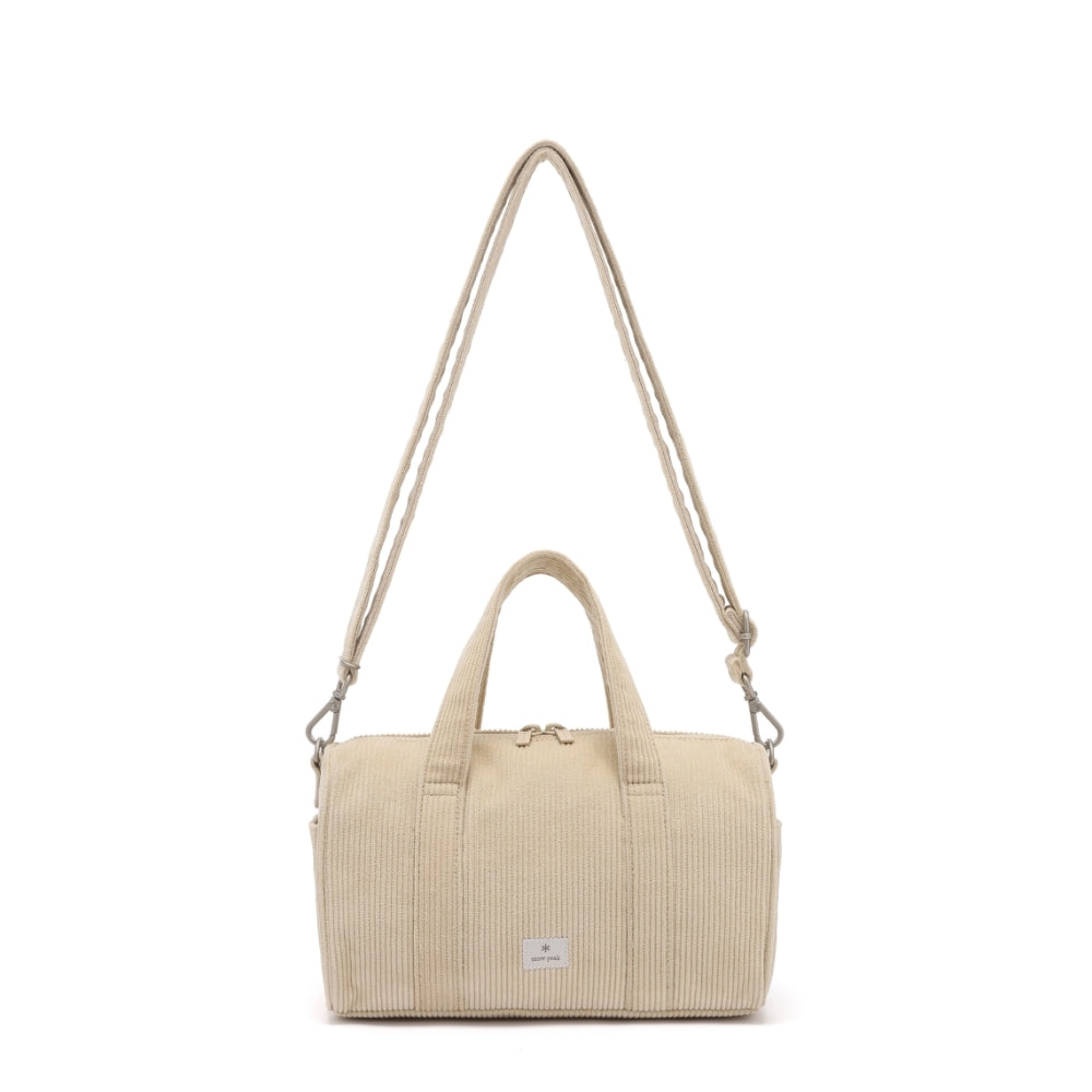 코듀로이 볼링백 Light Beige