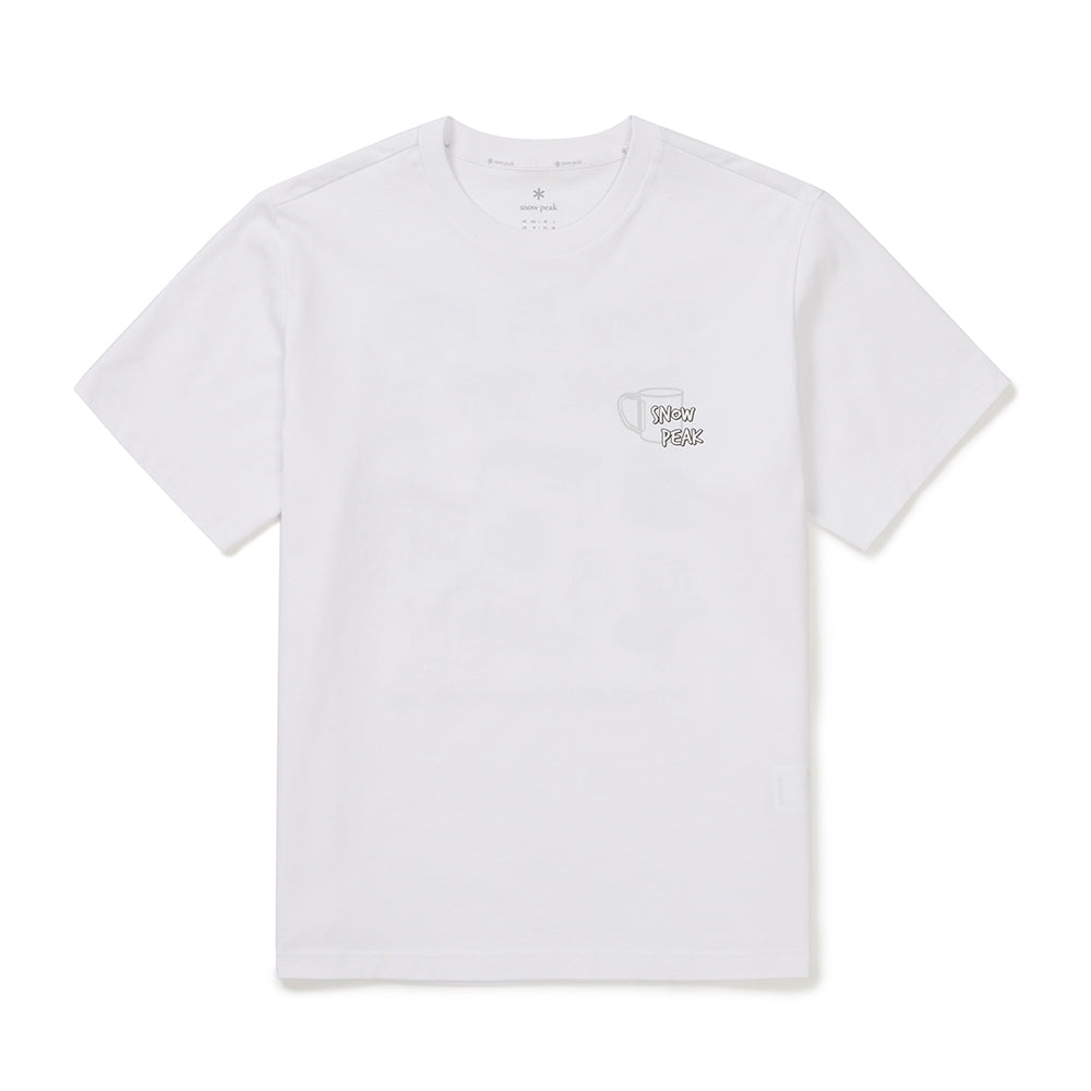 에어로쿨 기어 반팔 티셔츠 White