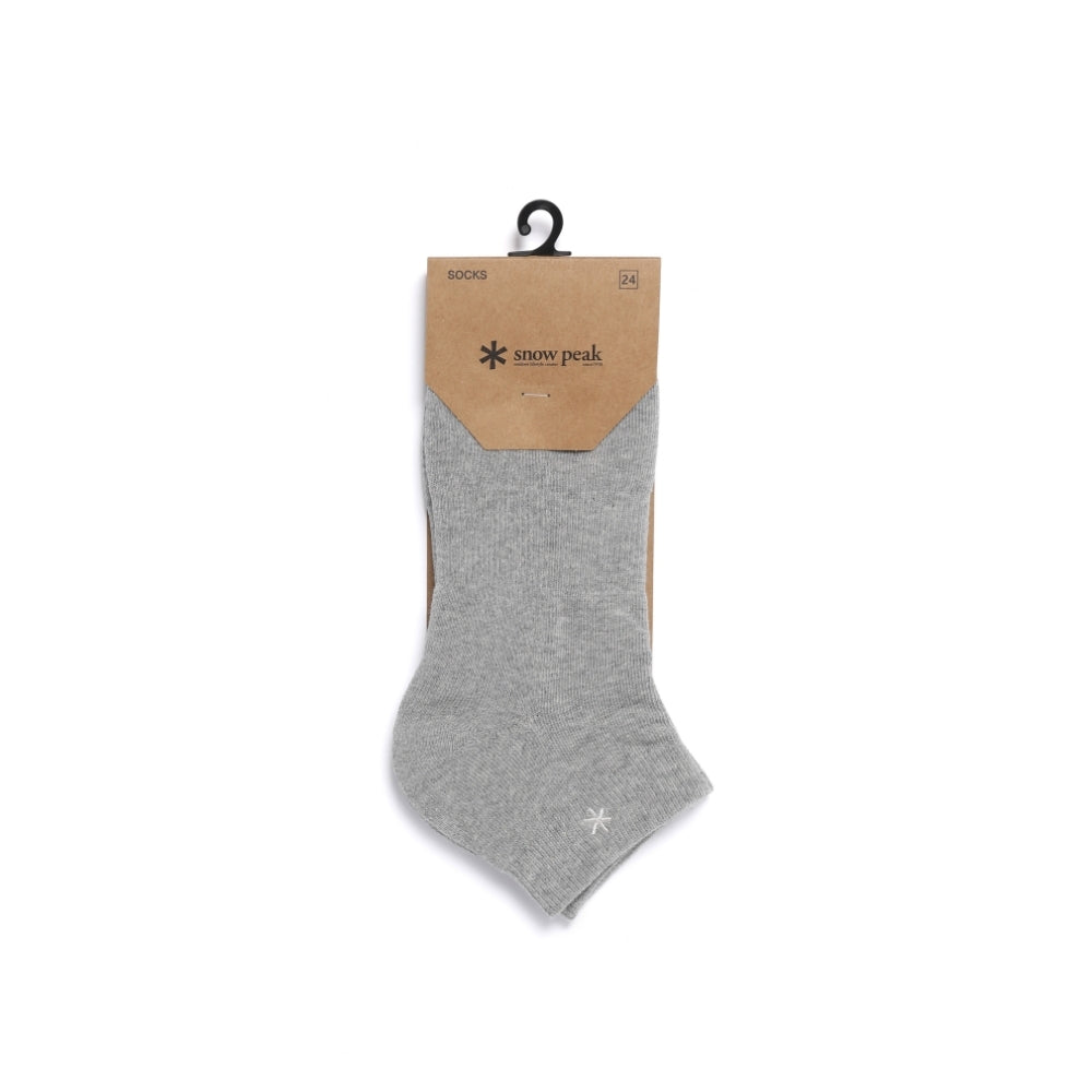 베이직 앵클 삭스 Melange Gray