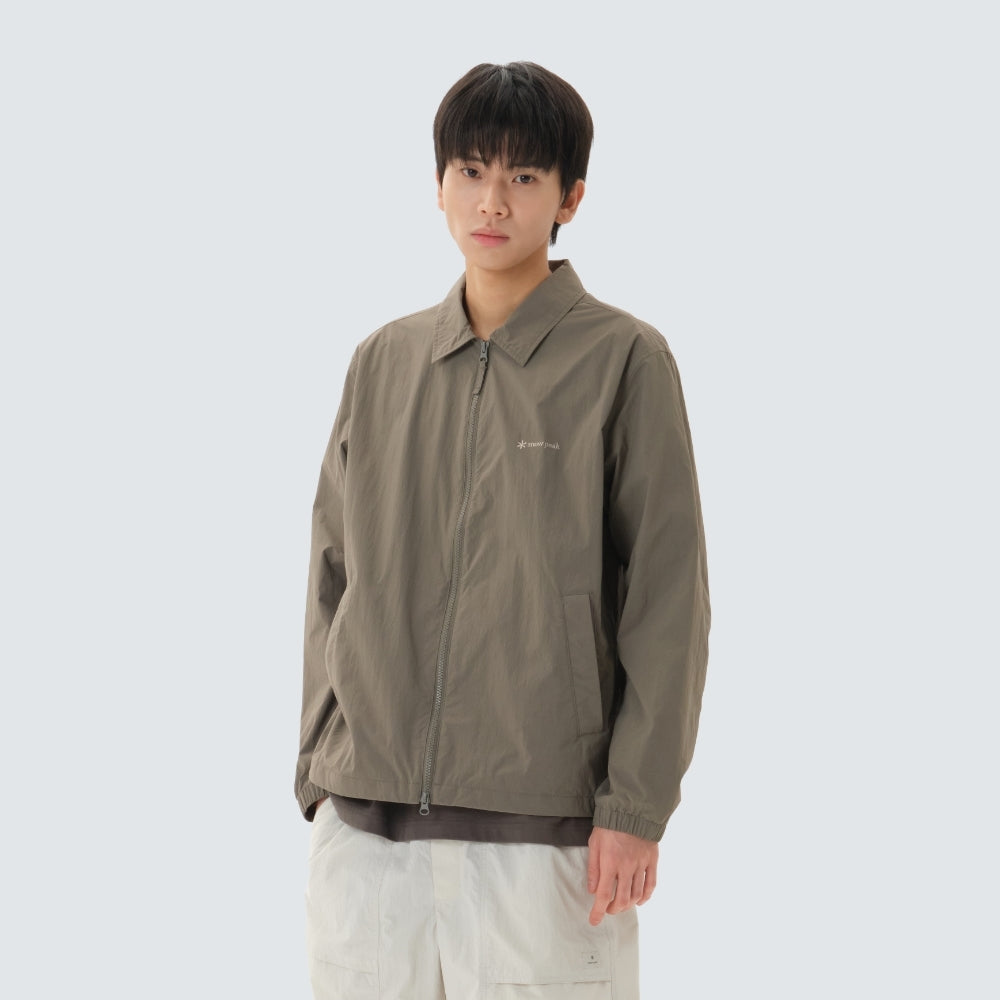 경량 타슬란 카라형 자켓 Khaki