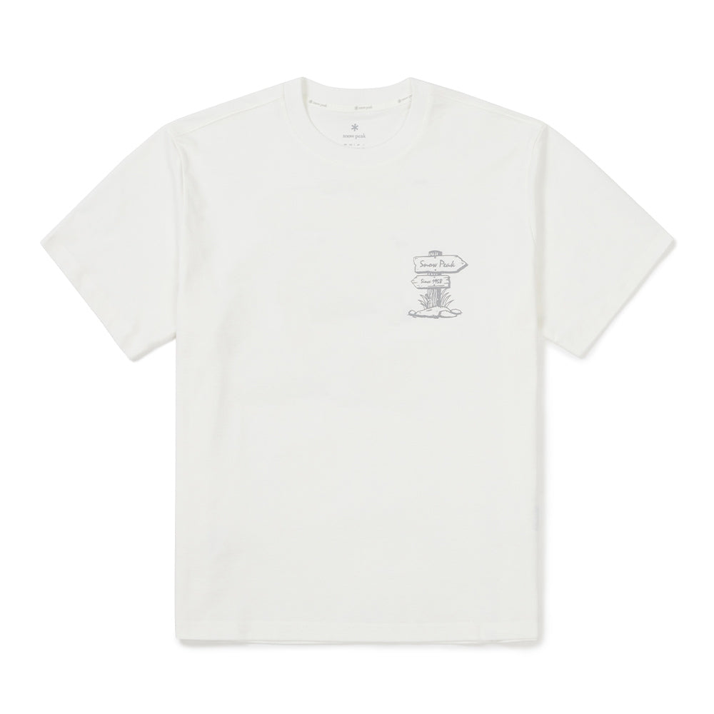 소로나 캠퍼 반팔 티셔츠 Off White