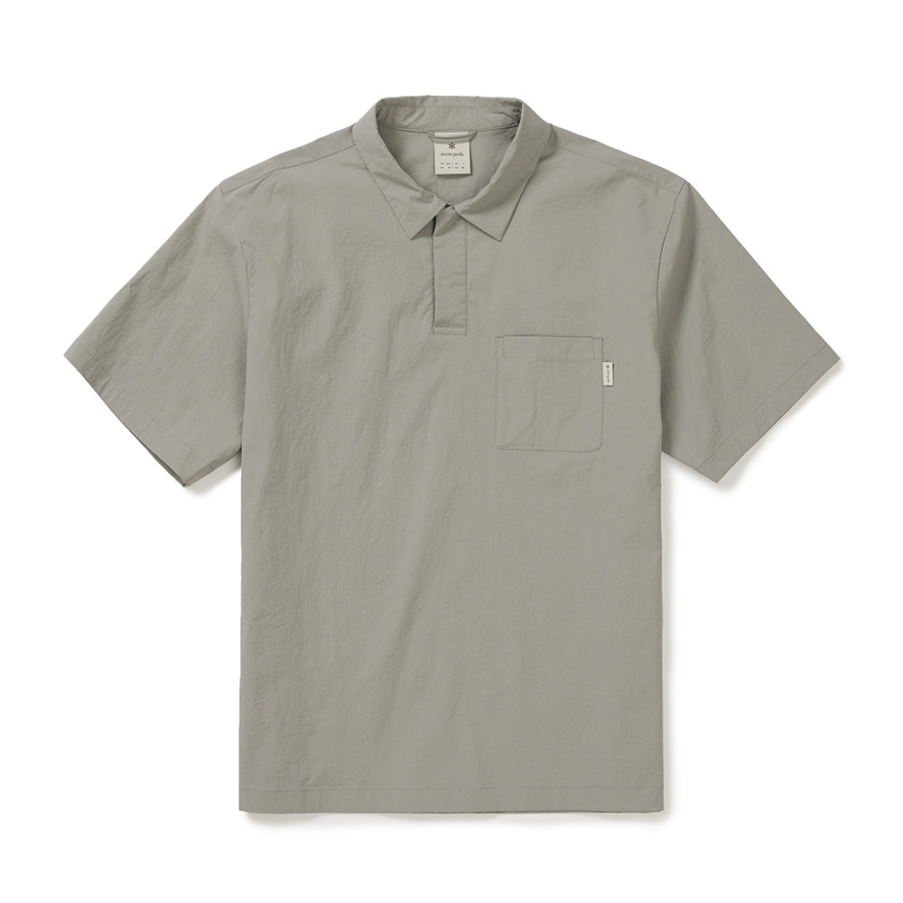 냉감 루트 포켓 반팔 폴로 티셔츠 Fog Gray