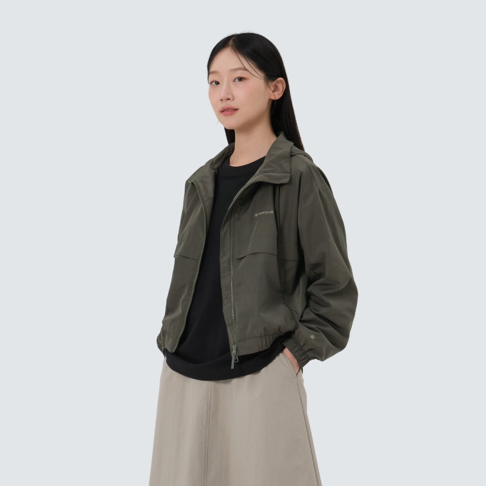 메모리 여성 바람막이 Khaki