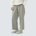 루트 여성 세미 와이드 팬츠 Khaki Gray
