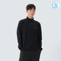 퀵드라이 반집업 긴팔 티셔츠 Black