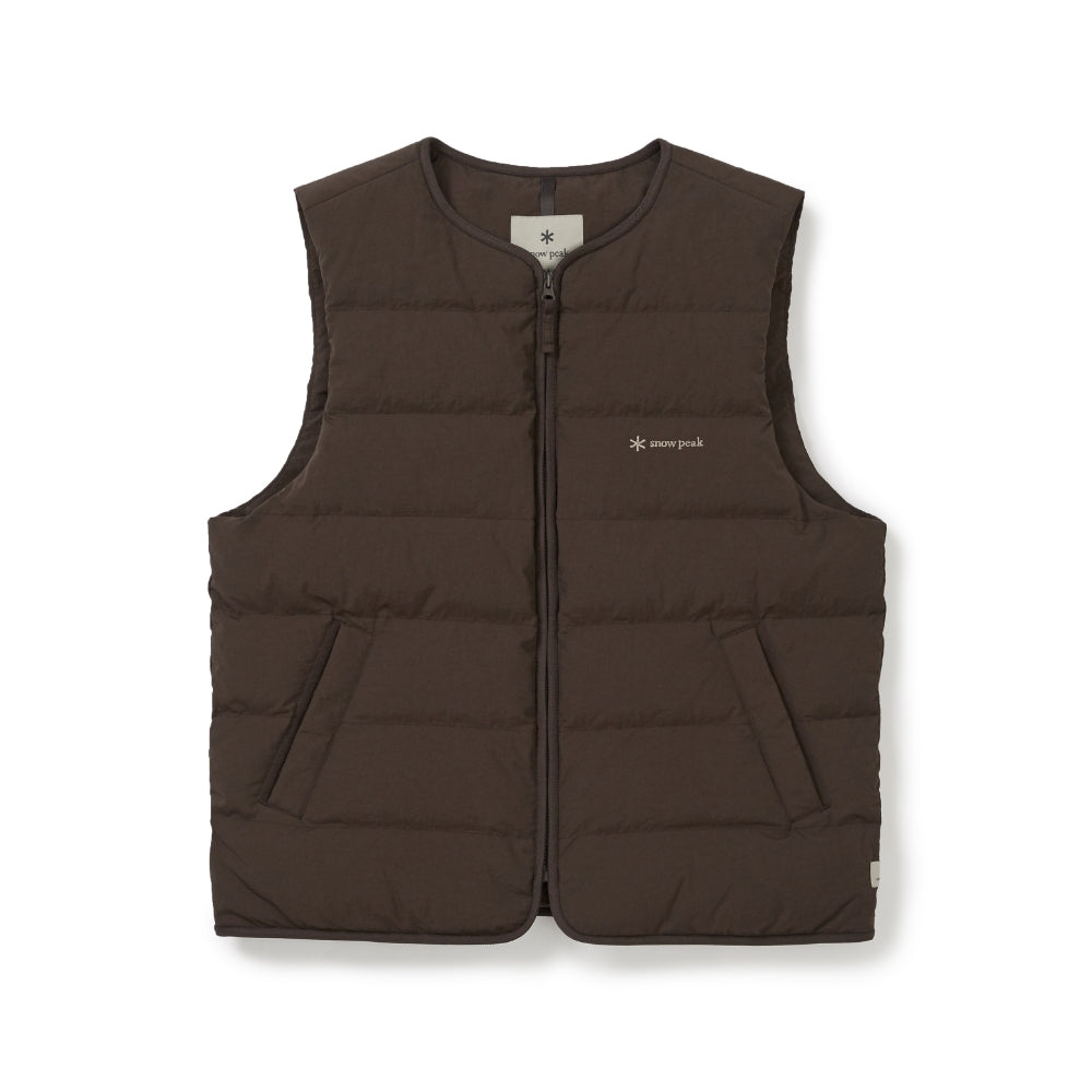 랜드 여성 경량 다운 베스트 Choco Brown