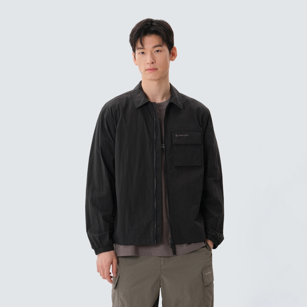 페이퍼리 셔츠 자켓 Dark Charcoal