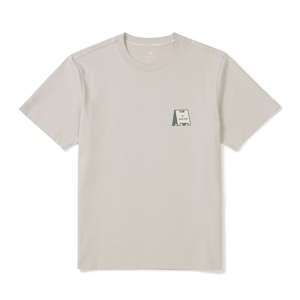 에어로쿨 머그 반팔 티셔츠 Sand Beige