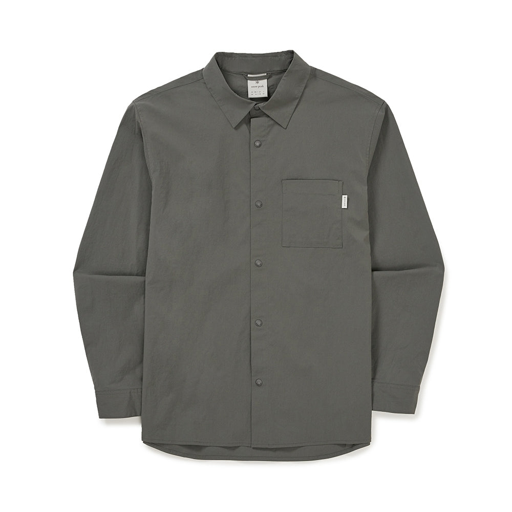 냉감 루트 긴팔 셔츠 Dark Gray