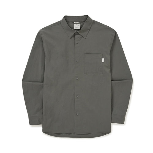 냉감 루트 긴팔 셔츠 Dark Gray