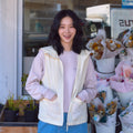 루트 여성 후드 베스트 Pastel Yellow