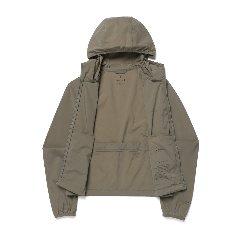 피코 선블록 퍼텍스 초경량 여성 바람막이 Khaki