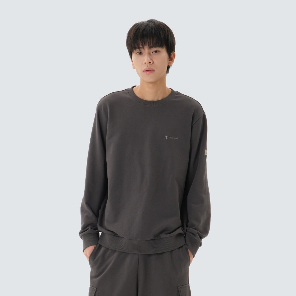랜드 에센셜 맨투맨 Rustic Khaki