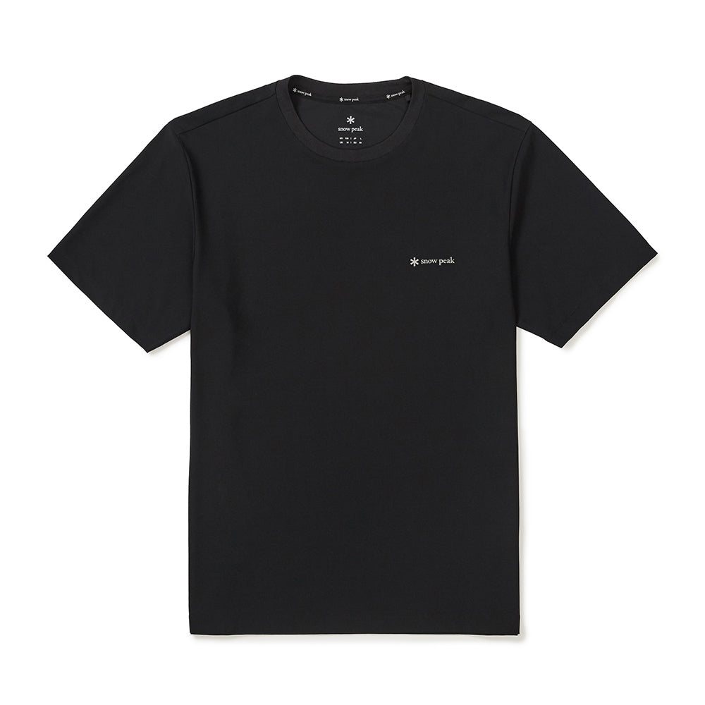 냉감 반팔 티셔츠 Black
