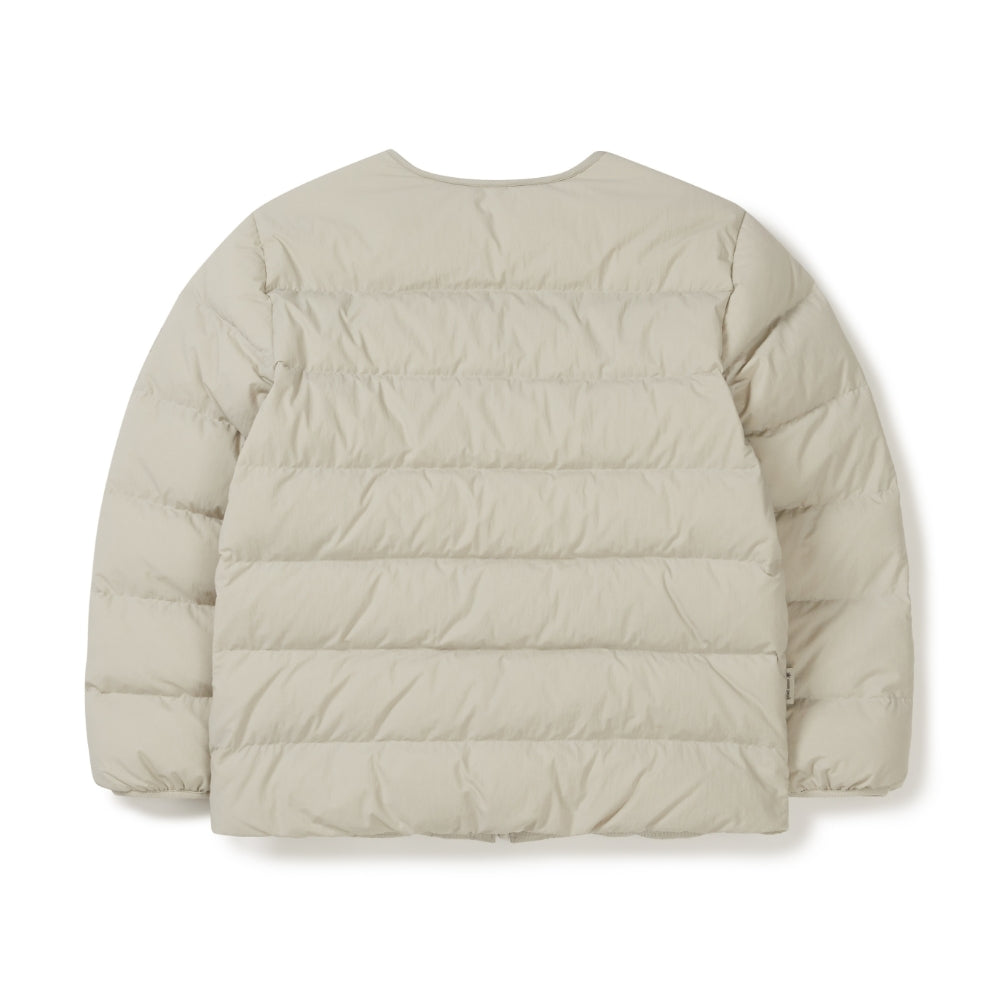 키즈 랜드 경량 다운 자켓 Light Beige