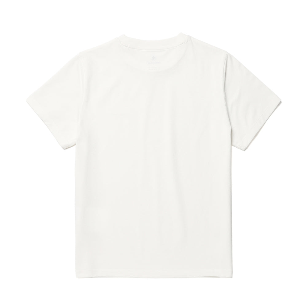 퀵드라이 여성 베이직 반팔 티셔츠 Off White
