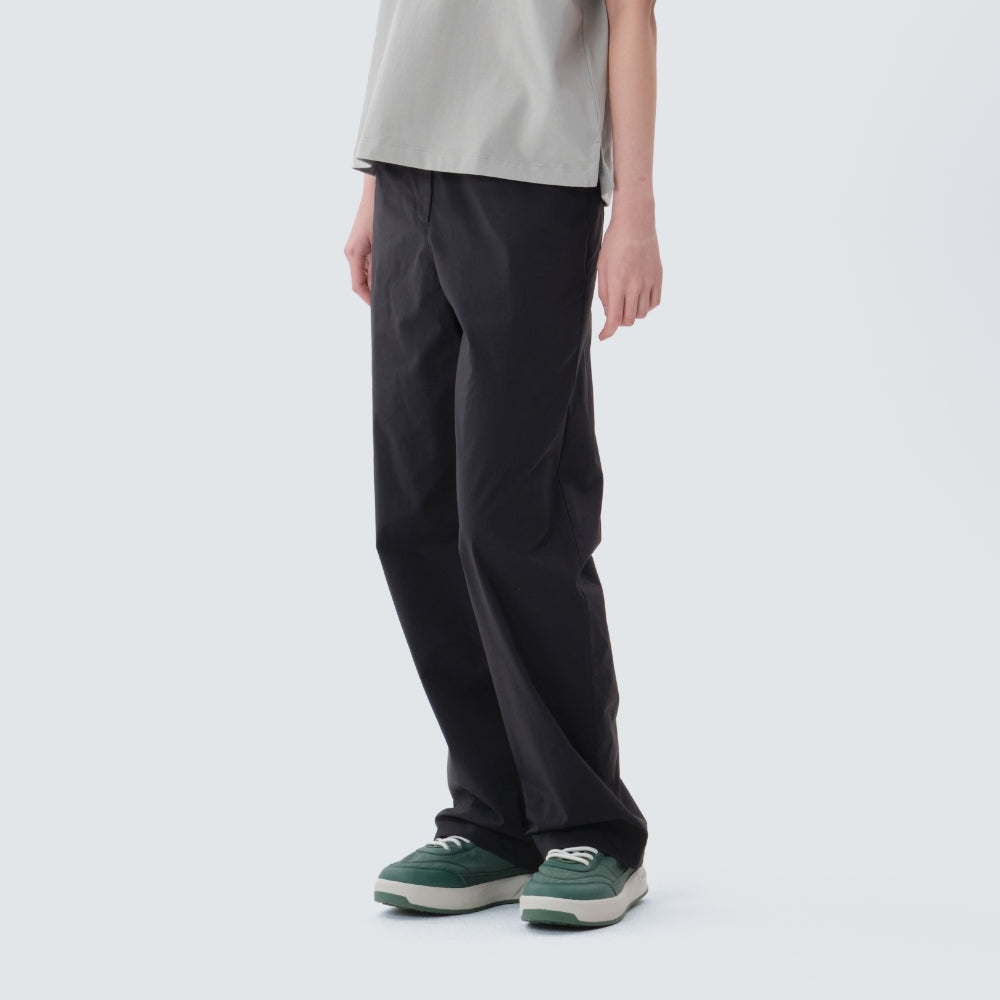 워크 여성 세미 와이드 팬츠 Dark Charcoal